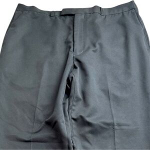 Perry Ellis Portfolio Men’s Black Dress Pants 38x32 Classic‎ Fit Work Slacks